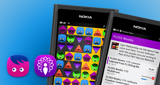 Heebo and Podcatcher apps for Nokia N9